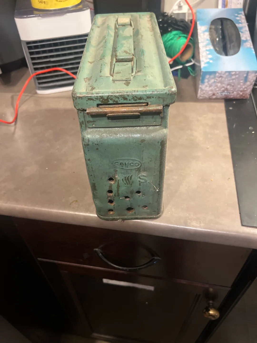 Vintage Cal .30 M1 Ammunition Box image indicator(2)