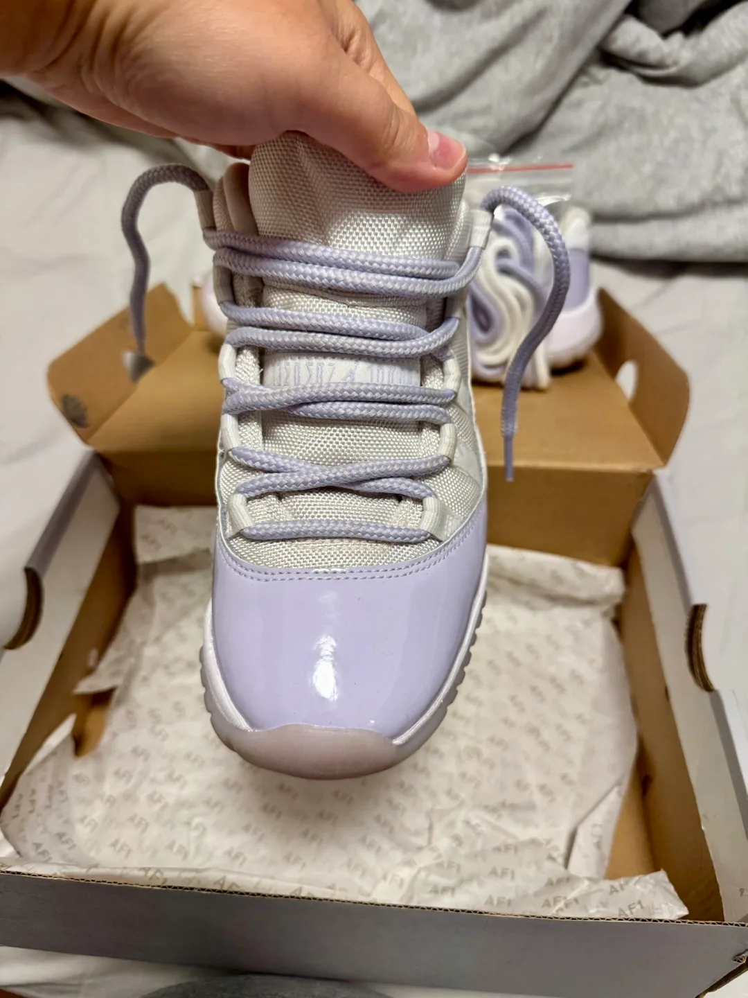 Women’s Air Jordan 11 Retro Low Purple image indicator(3)