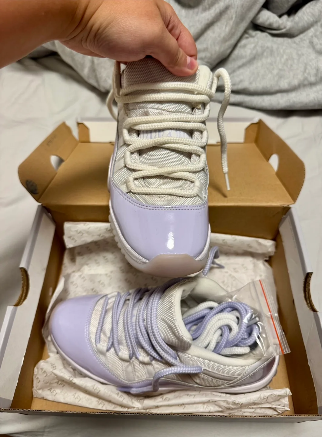 Women’s Air Jordan 11 Retro Low Purple image indicator(7)