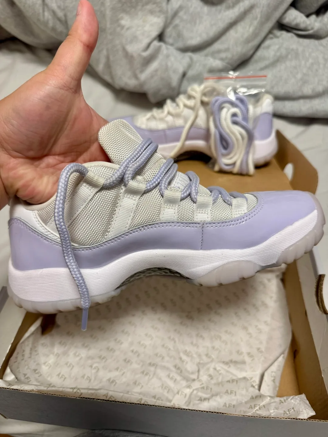 Women’s Air Jordan 11 Retro Low Purple image indicator(2)
