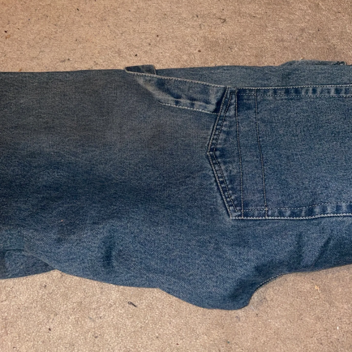 3 pairs of vintage 90s style carpenter jeans thumbnail