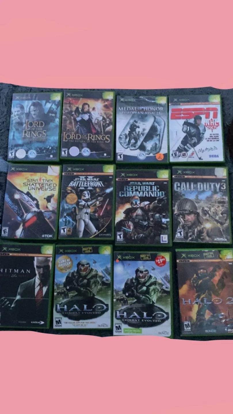 Vintage Xbox Games (Prices in Description) thumbnail