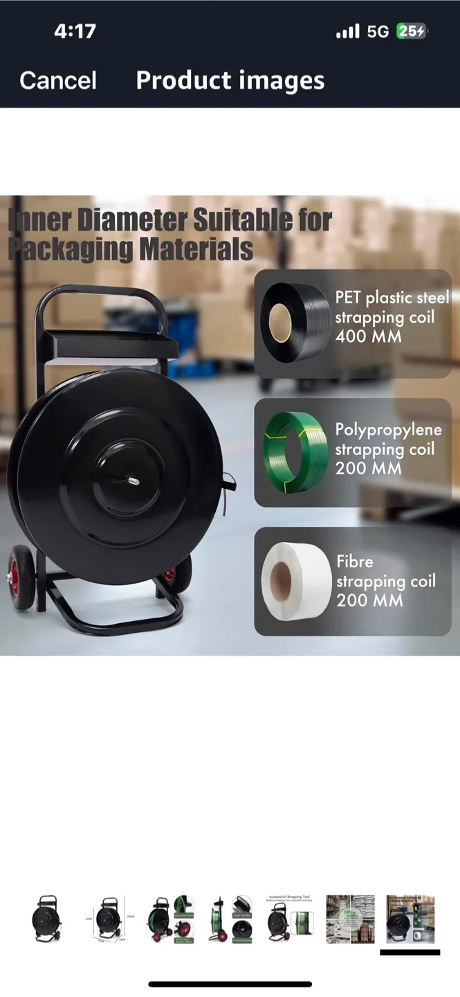 Brand:Gresdent Strapping Deluxe Steel/Plastic HeavyDuty Strapp N image indicator(2)