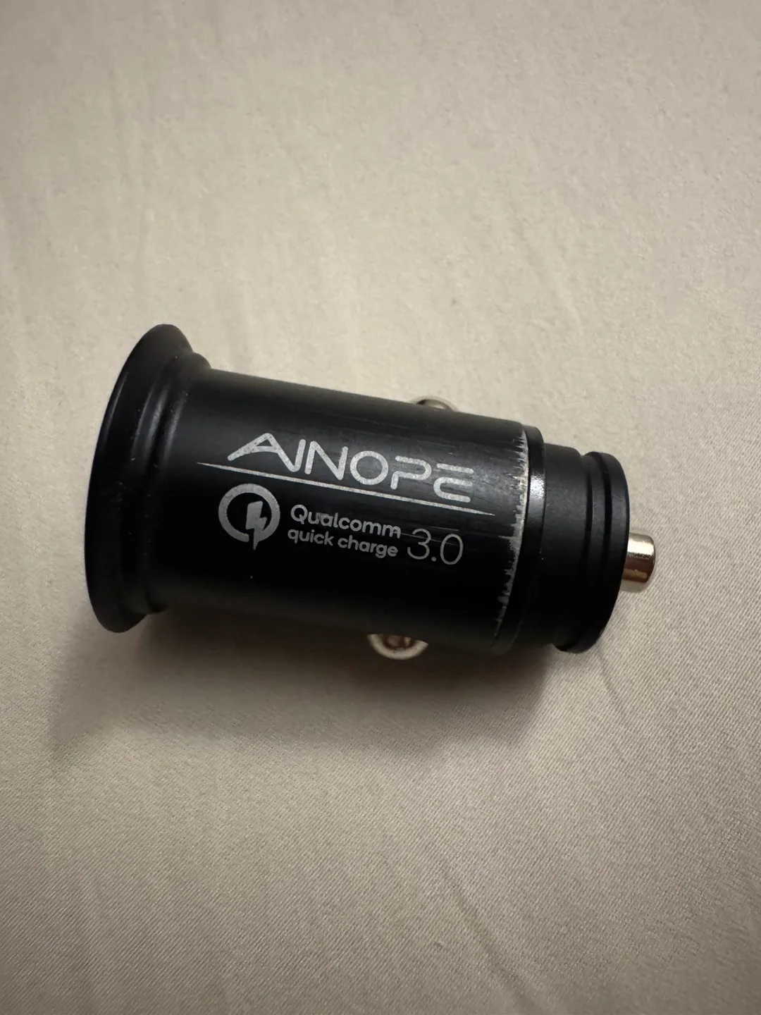 USB-C/USB-A double car charger, fast charge thumbnail