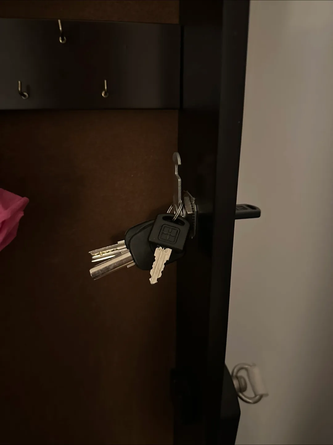 Jewellery Armoire Mirror - Dark Brown image indicator(3)