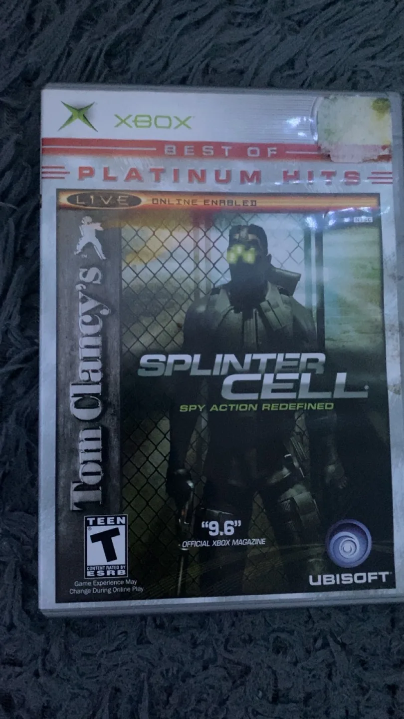 Tom Clancy's Splinter Cell - Xbox Game thumbnail