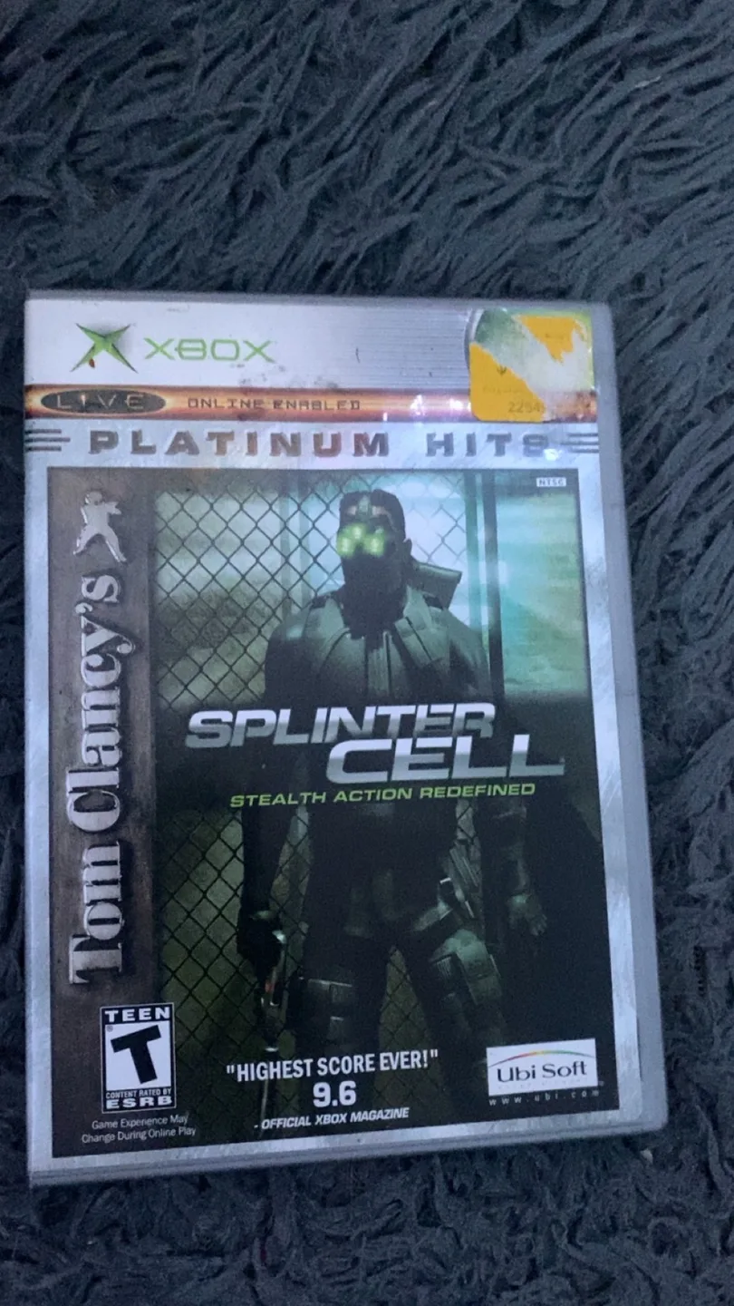 Tom Clancy's Splinter Cell - Xbox Game thumbnail