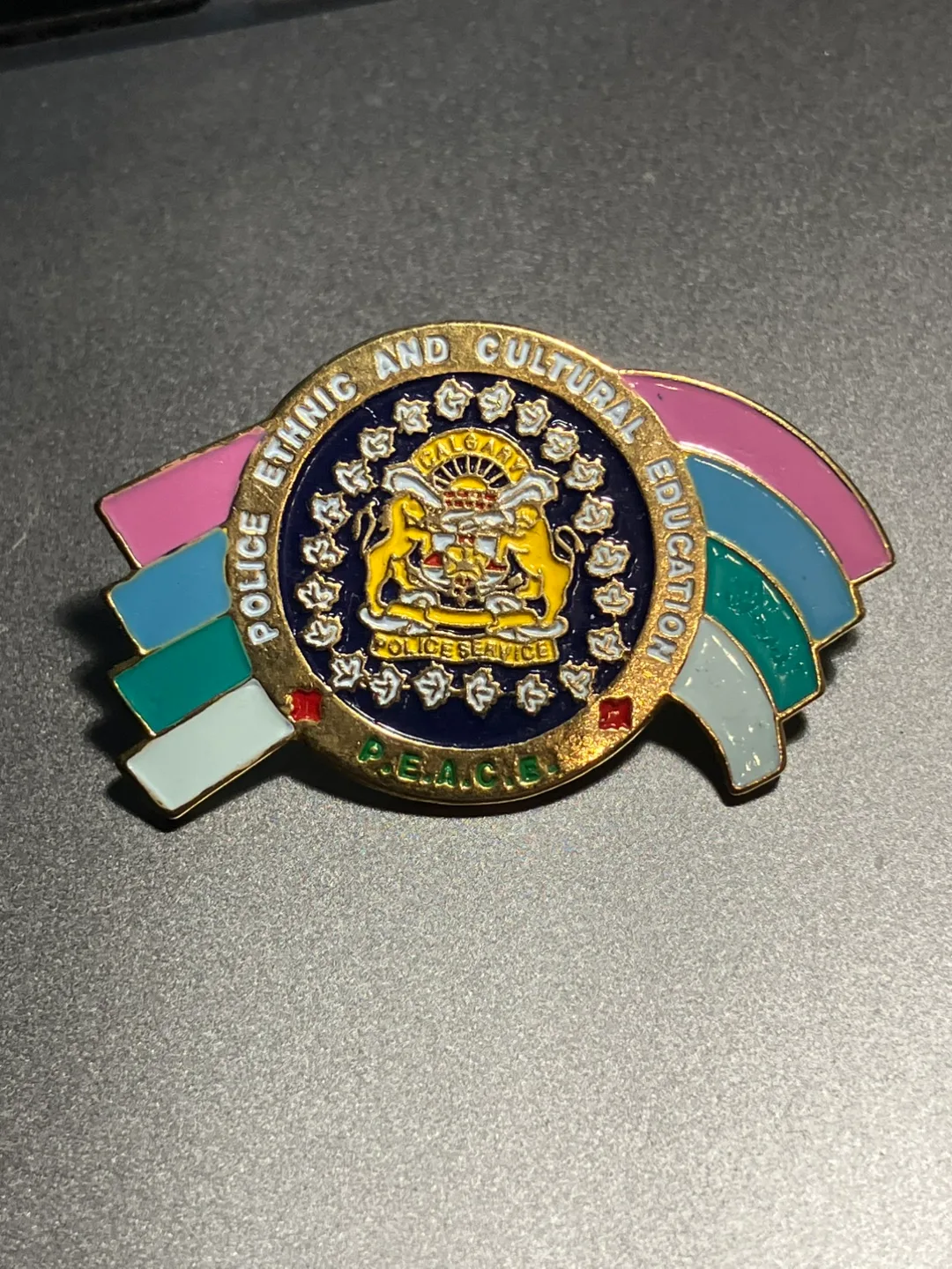 Calgary Police Service P.E.A.C.E. Pin thumbnail