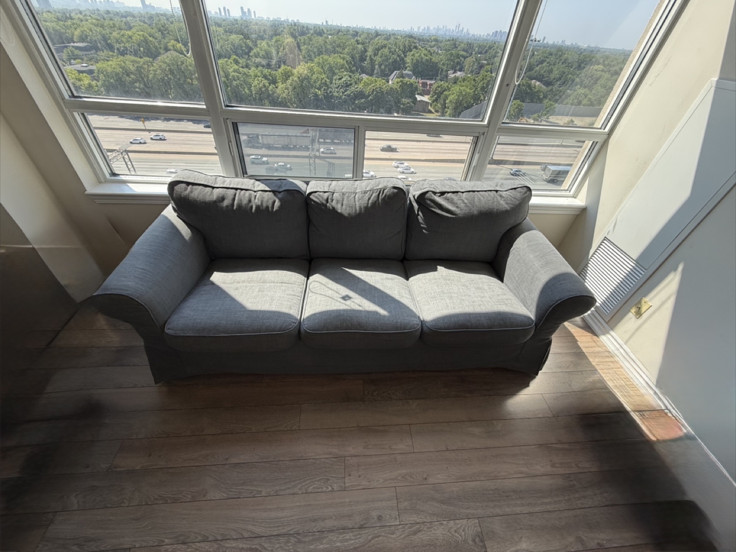 IKEA Uppland Sofa – $200 (Grey, 3-Seater) – Must Go This Week! - photo 2