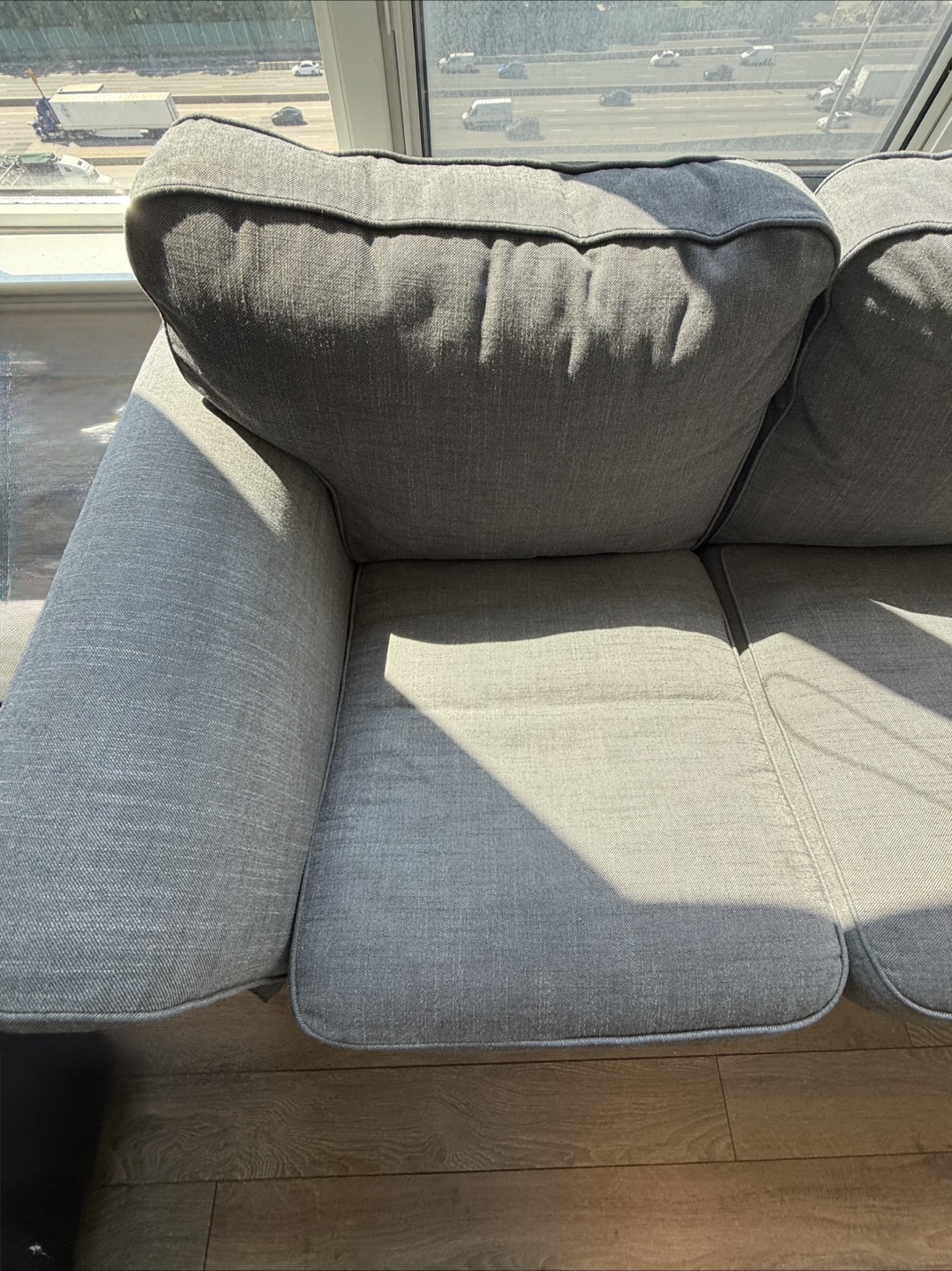 IKEA Uppland Sofa – $200 (Grey, 3-Seater) – Must Go This Week! - photo 3
