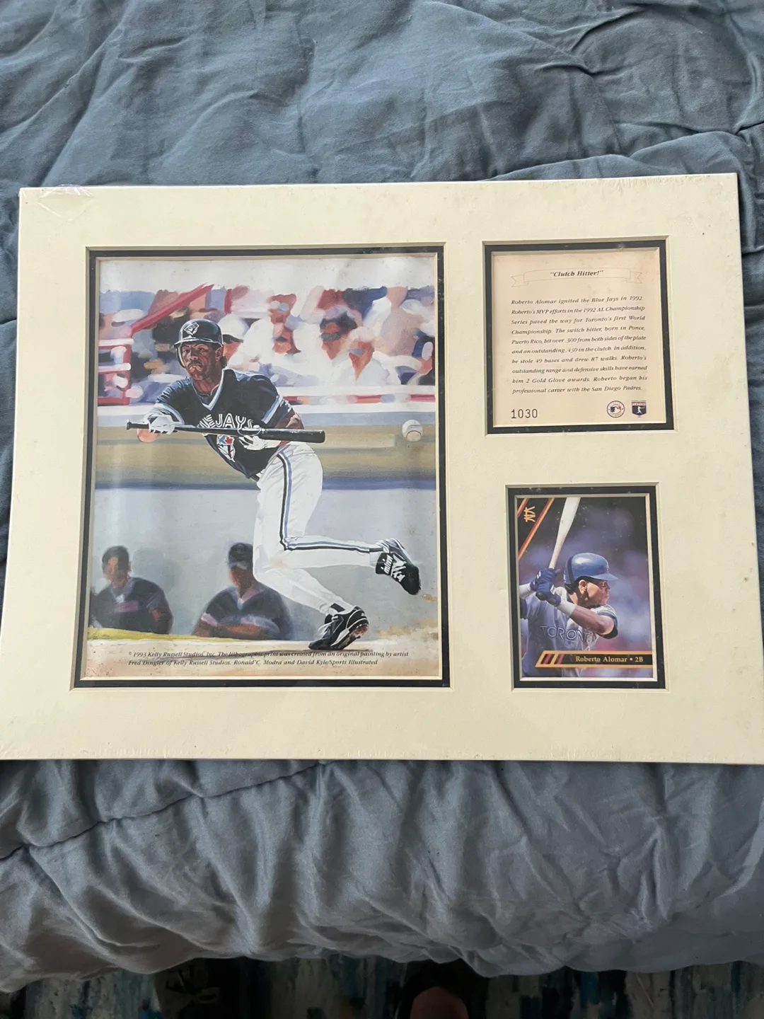 Roberto Alomar, Joe Carter, Paul Molitor Framed Lithographs image indicator(3)