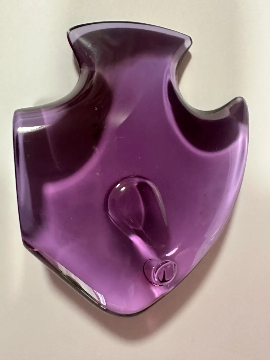 Vintage Bleikristall German Crystal Glass  Fish Paperweight image indicator(10)