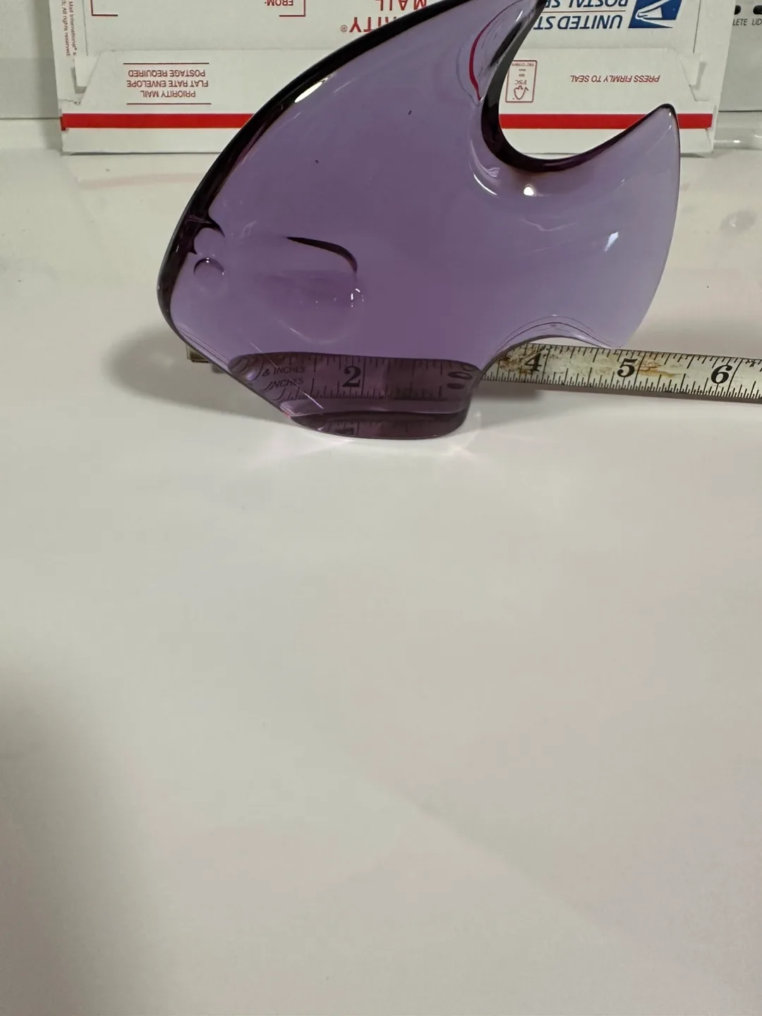 Vintage Bleikristall German Crystal Glass  Fish Paperweight image indicator(9)