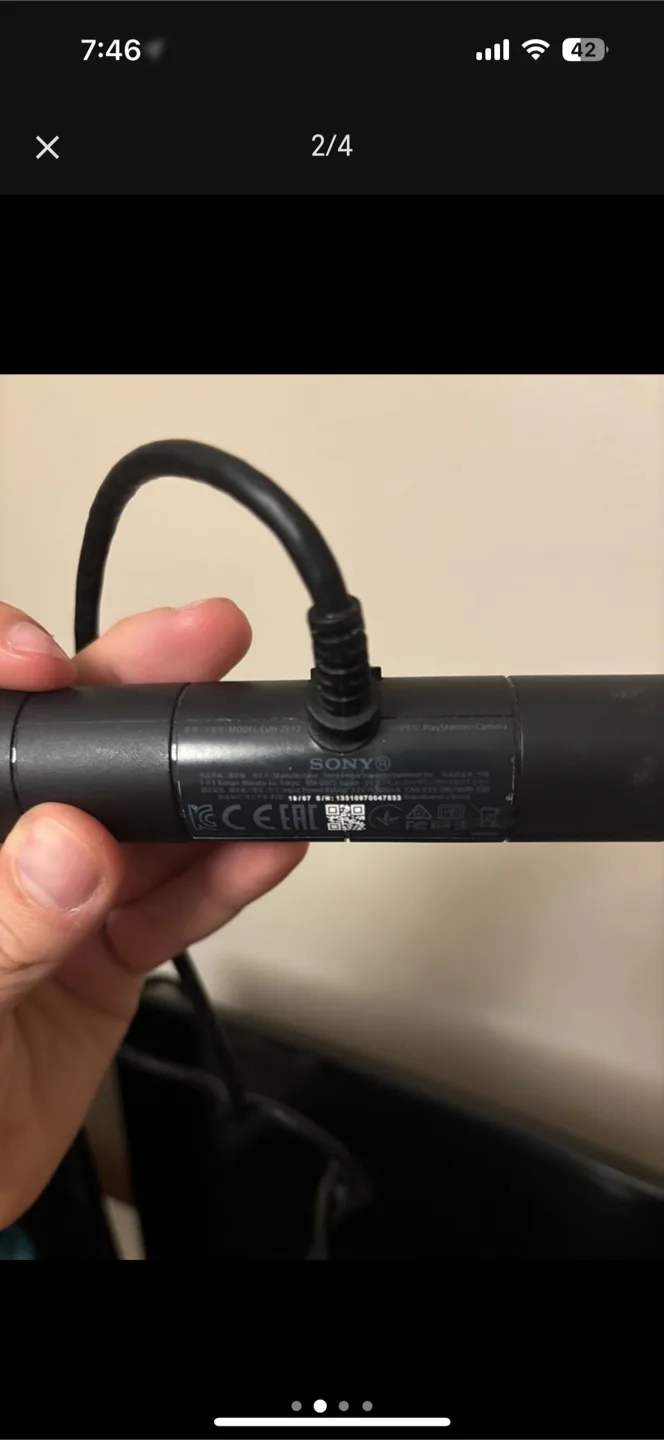 Sony PlayStation VR Camera for PS4 - Tested image indicator(2)