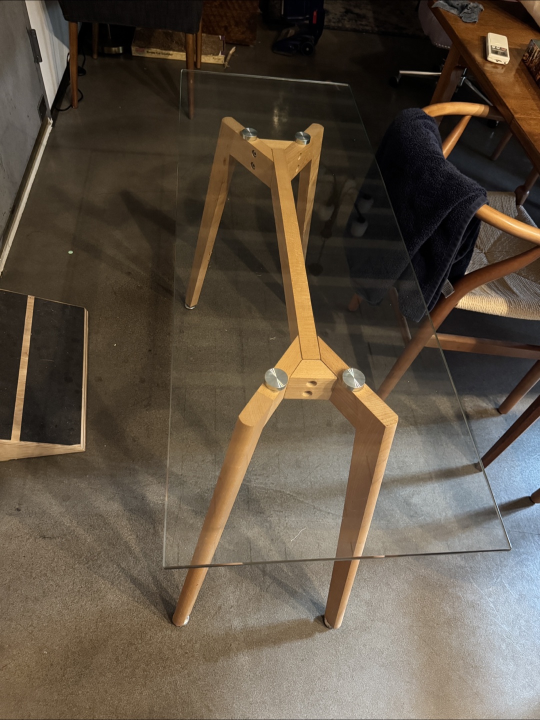 Glass Top Table - photo 3