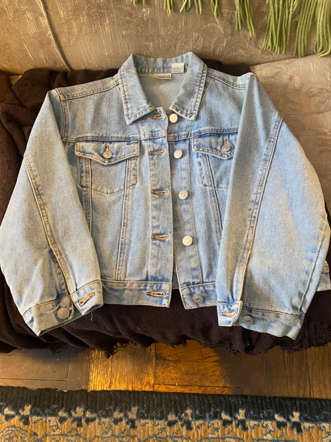 Newport News Jeanology Denim Jacket thumbnail