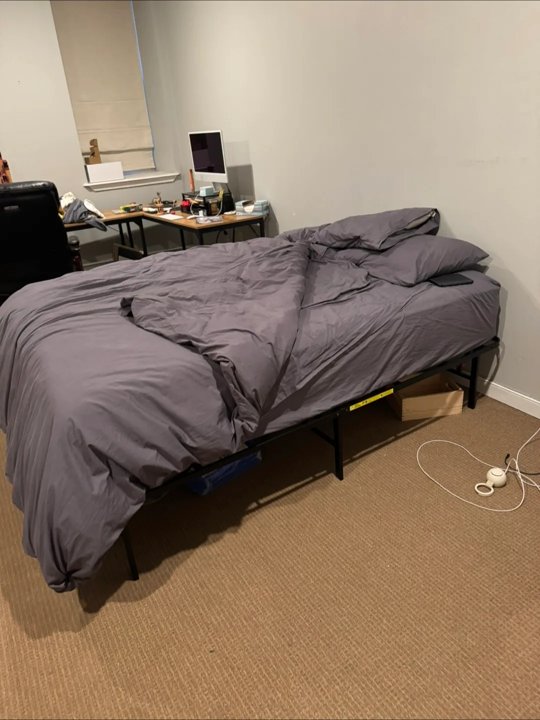 FREE Queen Mattress and Folding Bed Frame thumbnail