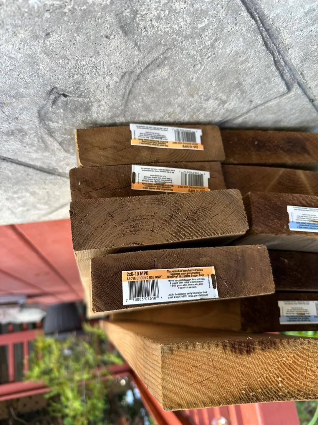 Pressure Treated Lumber - Assorted sizes- outdoor use thumbnail