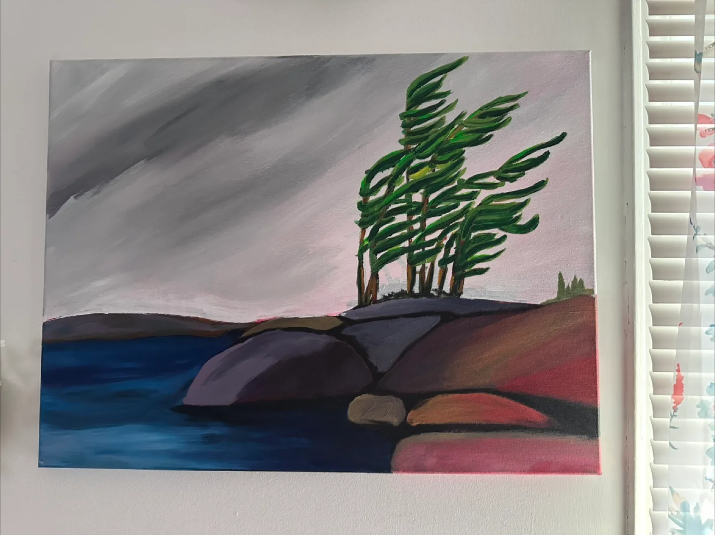 Blowing the wind thumbnail