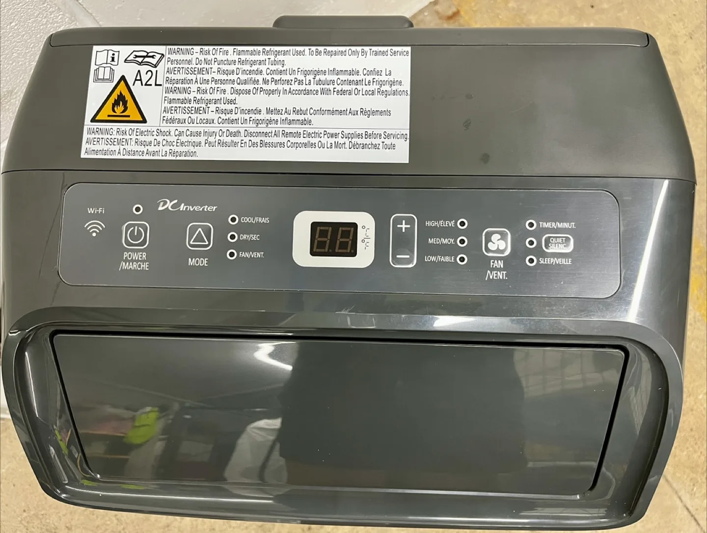 Hisense Dual Hose Portable Air Conditioner 550 sq ft image indicator(2)