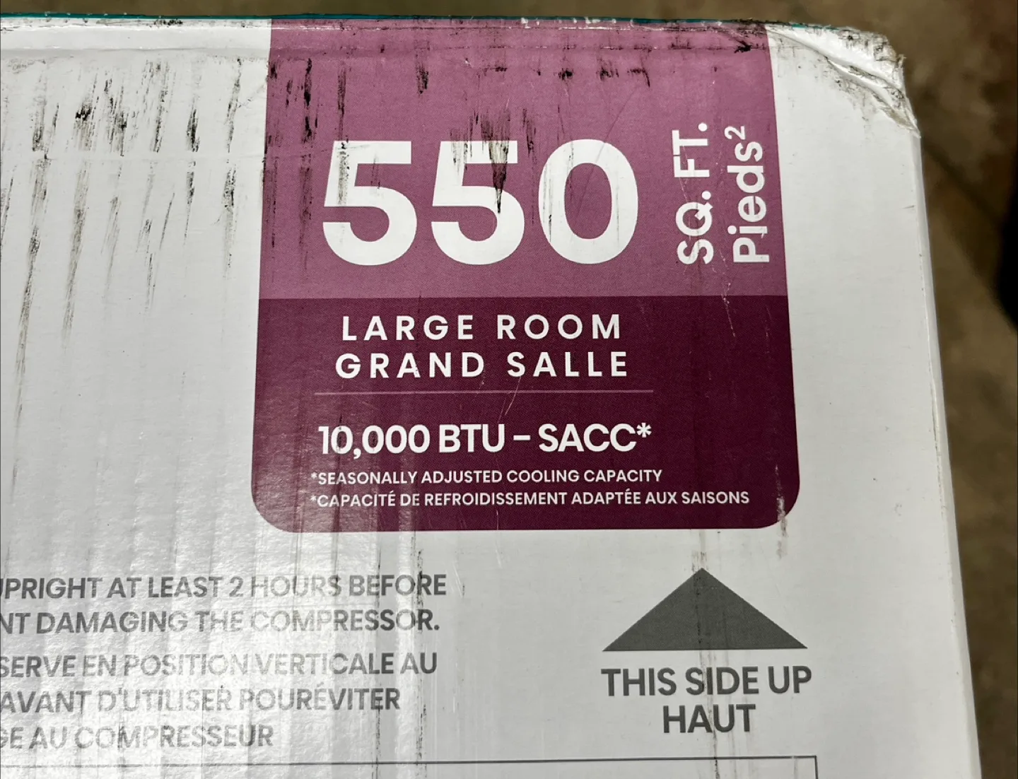 Hisense Dual Hose Portable Air Conditioner 550 sq ft image indicator(5)