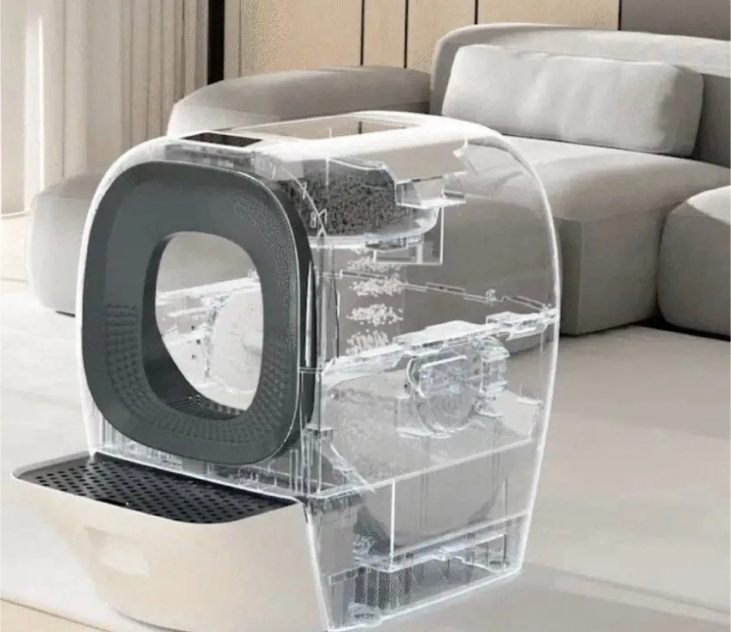 ‼️MUST-GO MOVING SALE‼️ LaLa Home real scooper smart cat litter image indicator(5)