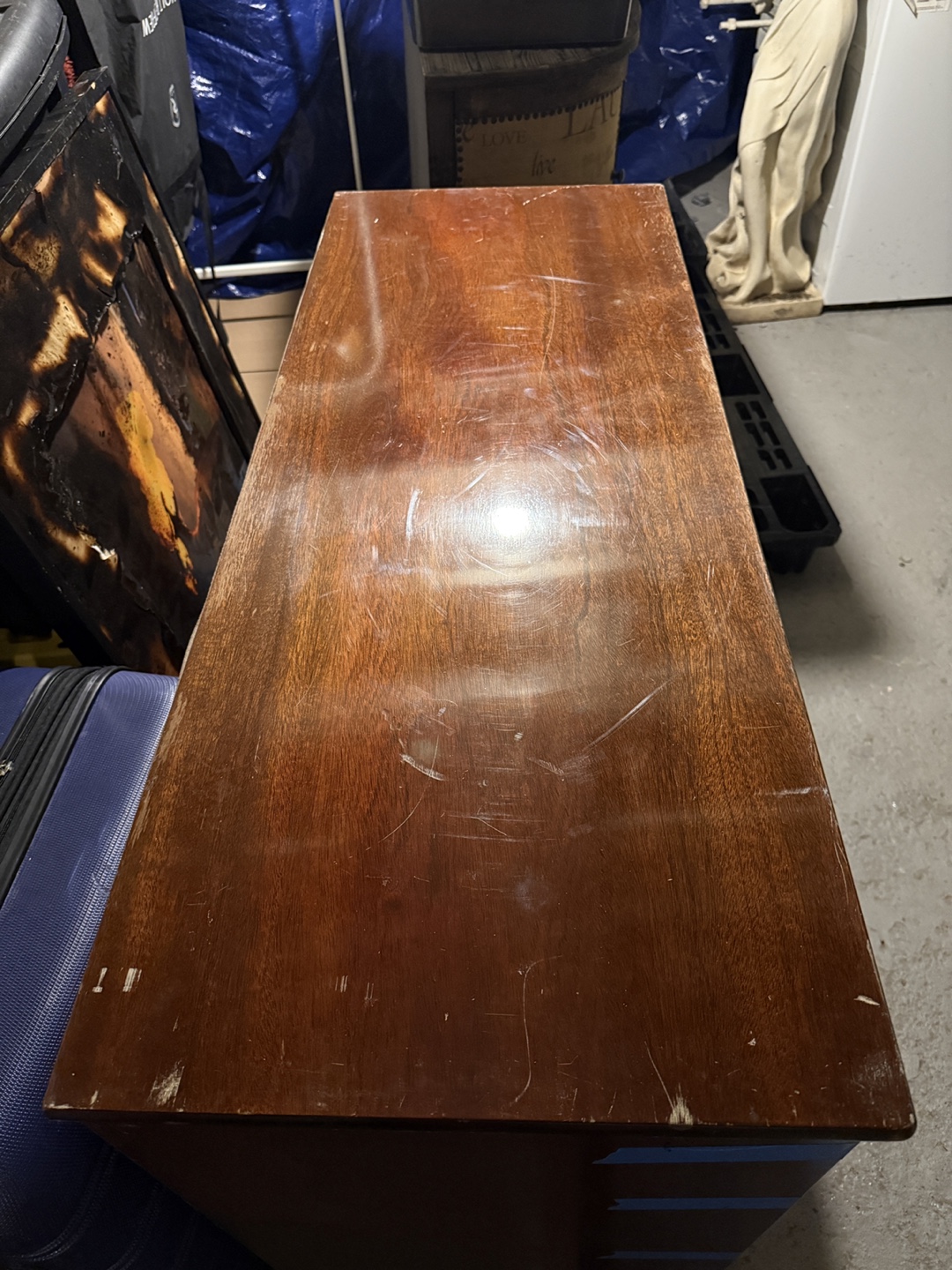 Antique Wooden Dresser - Brown - photo 3