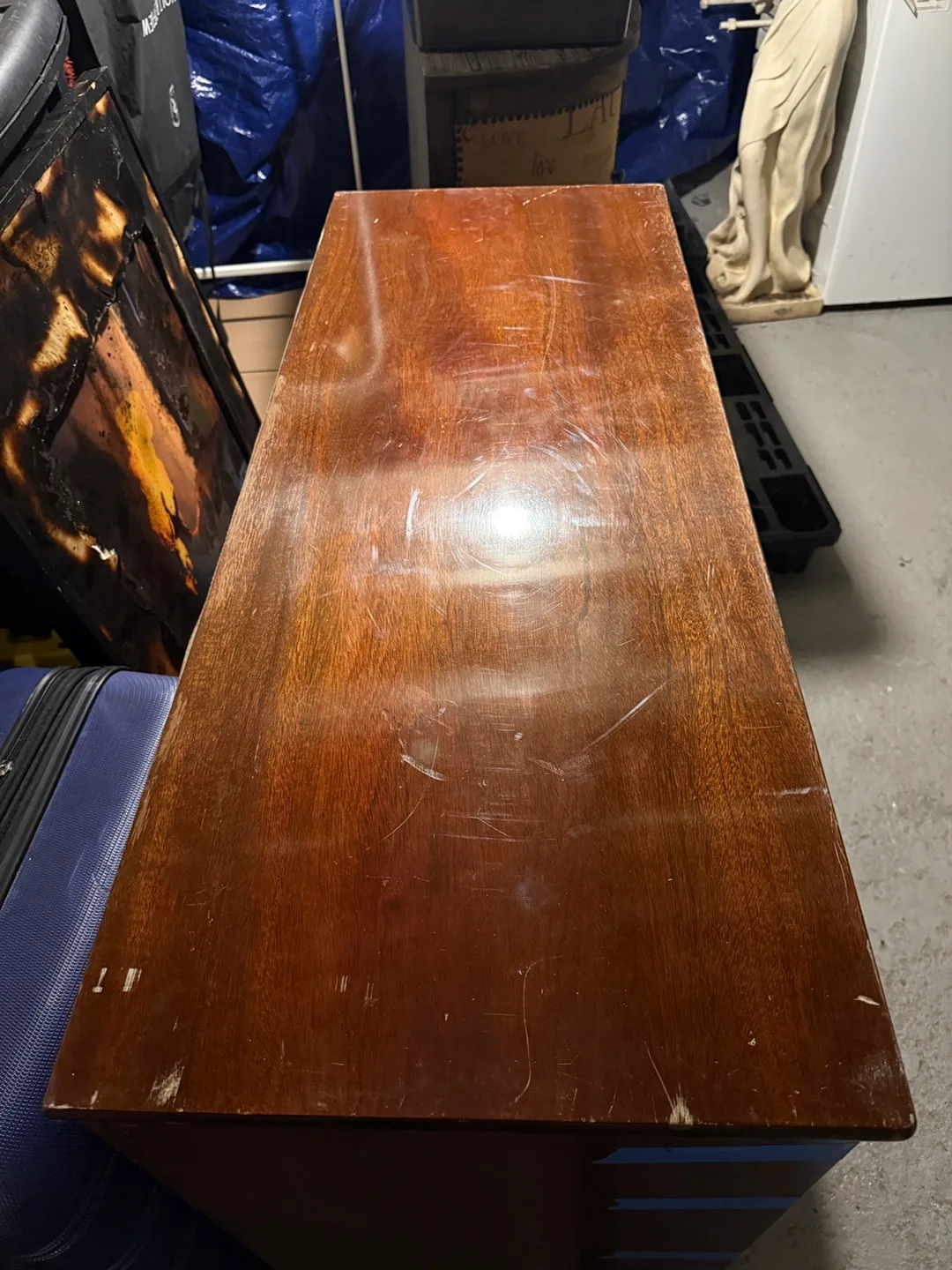 Antique Wooden Dresser - Brown image indicator(3)