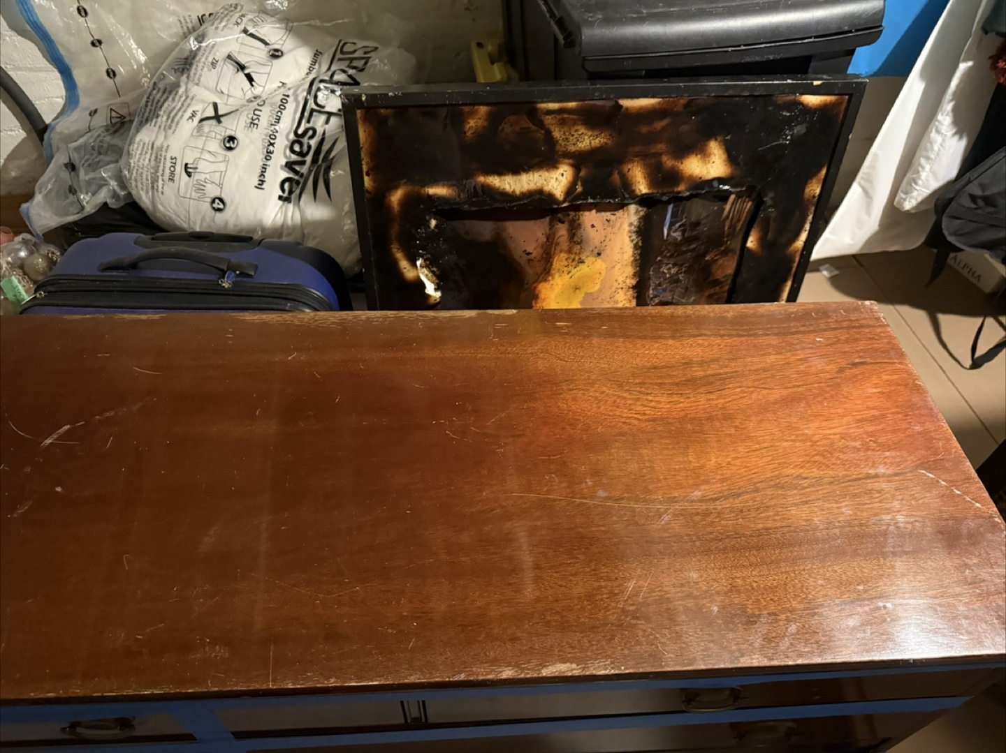 Antique Wooden Dresser - Brown - photo 4