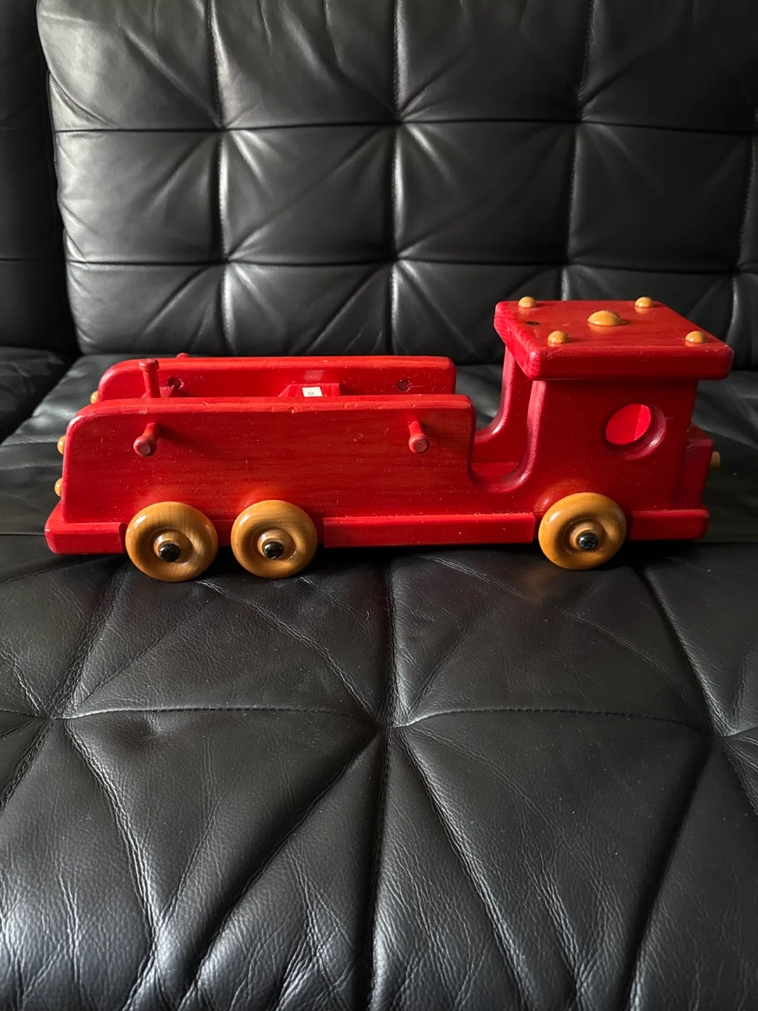 Wooden Toy Firetruck - Red thumbnail