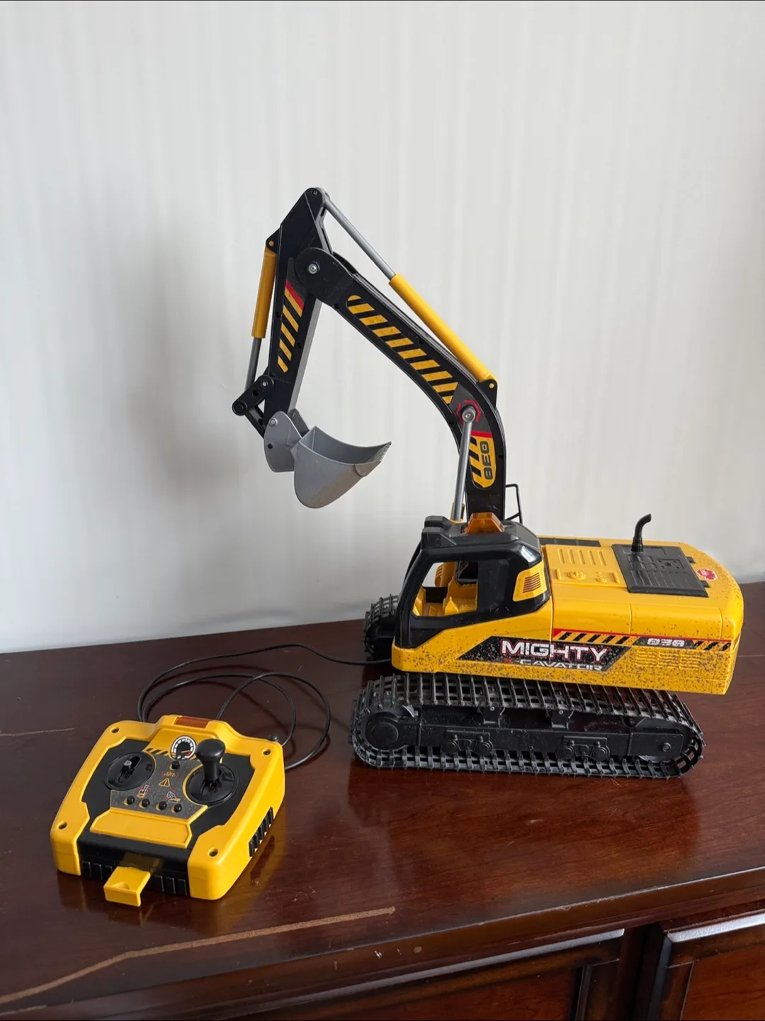 Mighty Excavator Remote Control Toy thumbnail