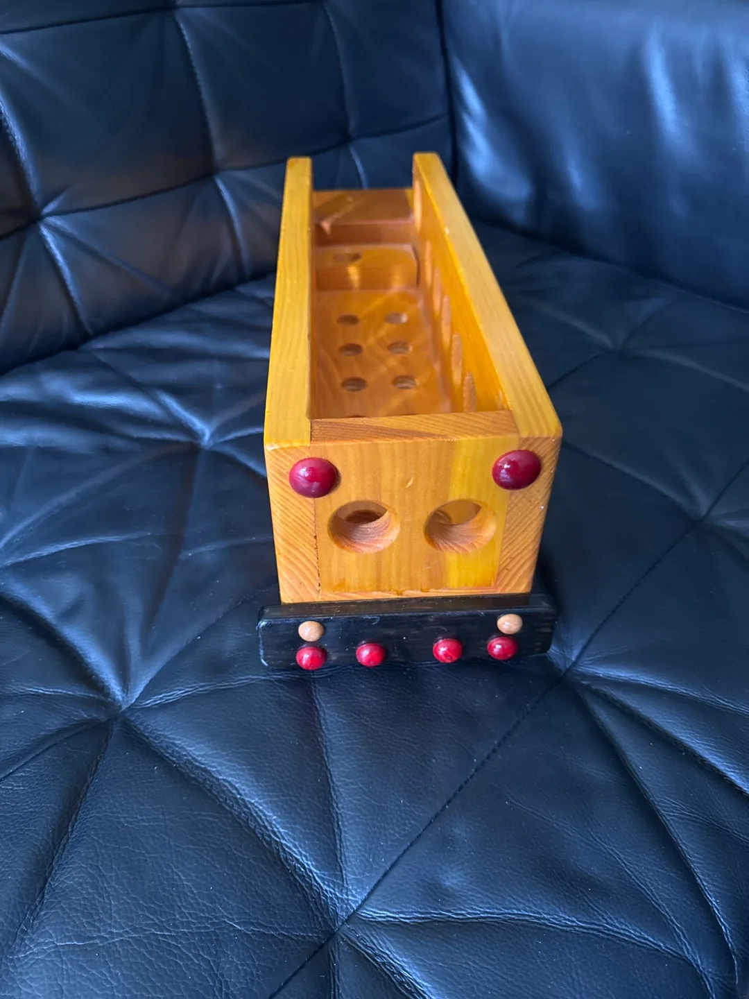 Wooden Toy School Bus image indicator(3)
