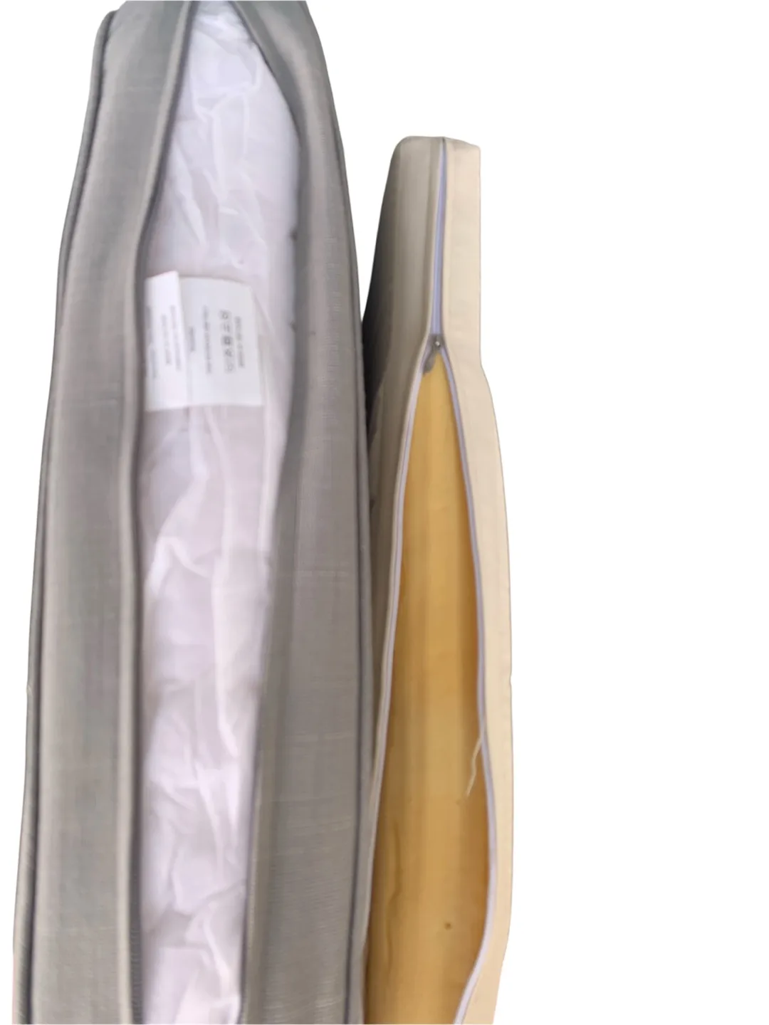 Patio Chair Cushions - White & Grey image indicator(2)