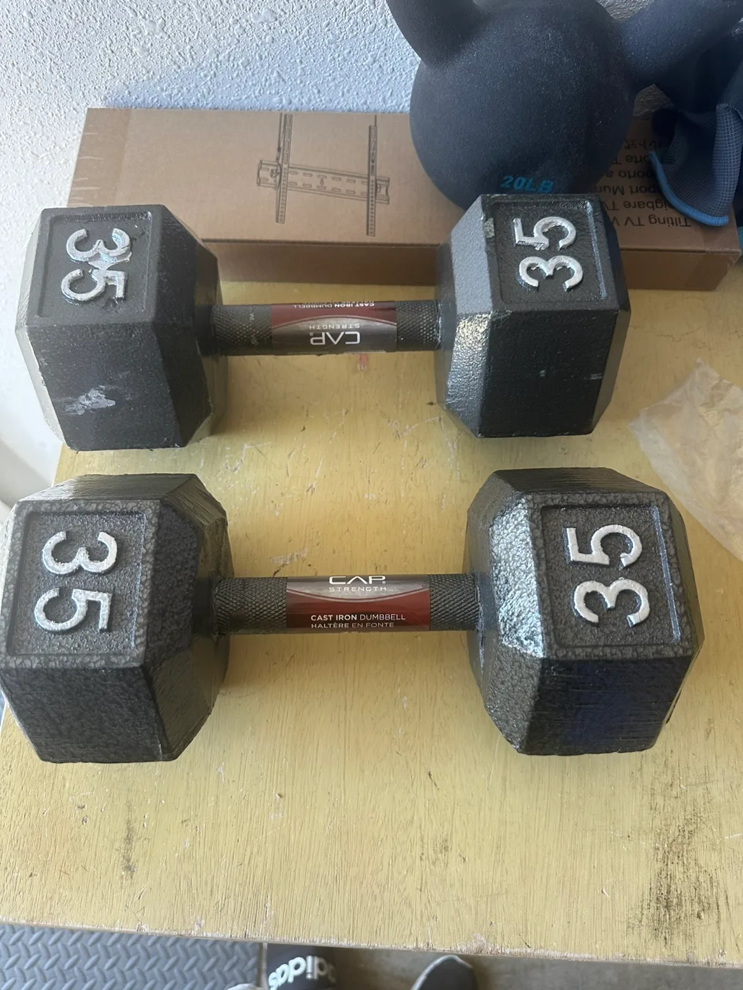 CAP Strength 35lb Dumbbell Pair thumbnail