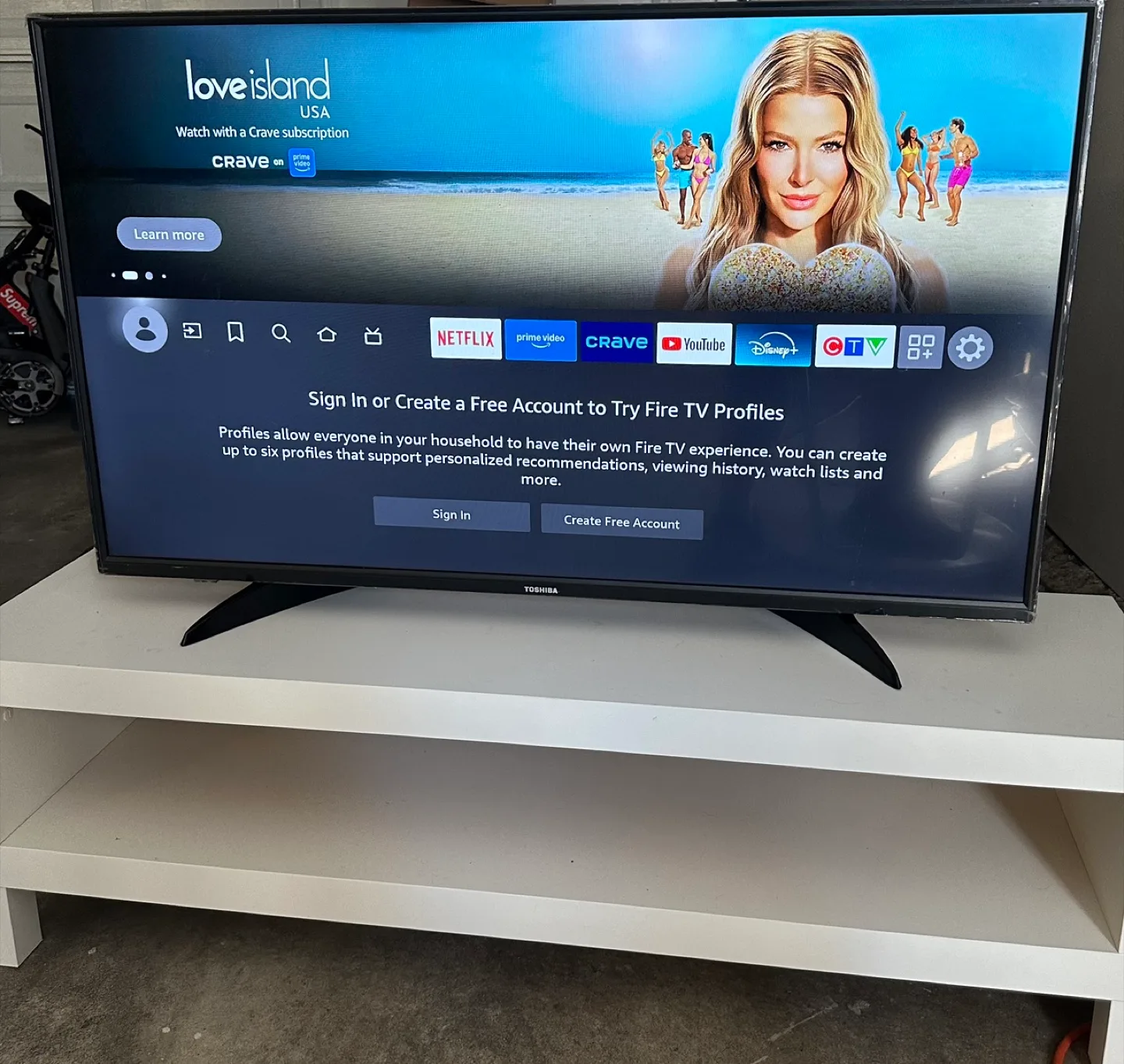 Toshiba TV 43” FIRE TV thumbnail