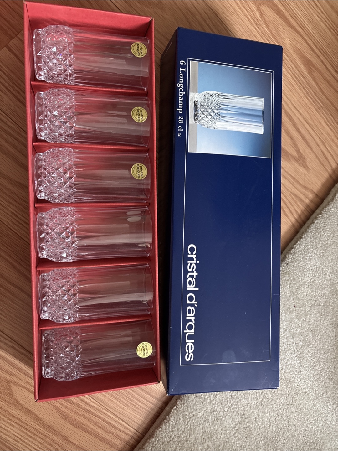 Cristal d'Arques Longchamp Glasses (Set of 6)