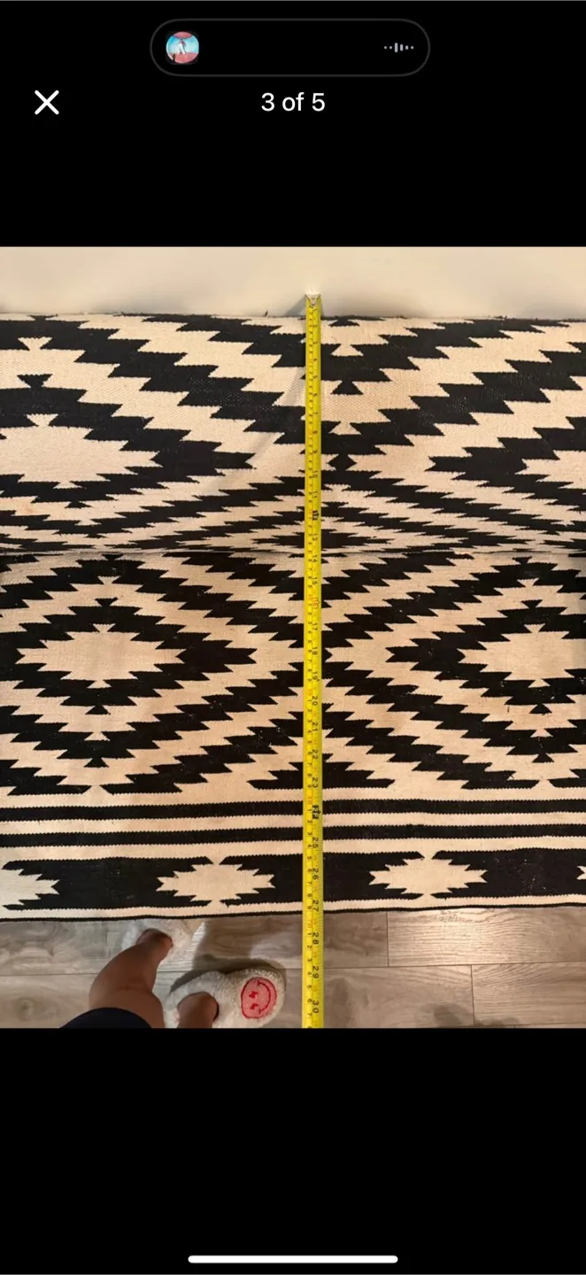 Aztec Patterned Loveseat Sofa image indicator(3)