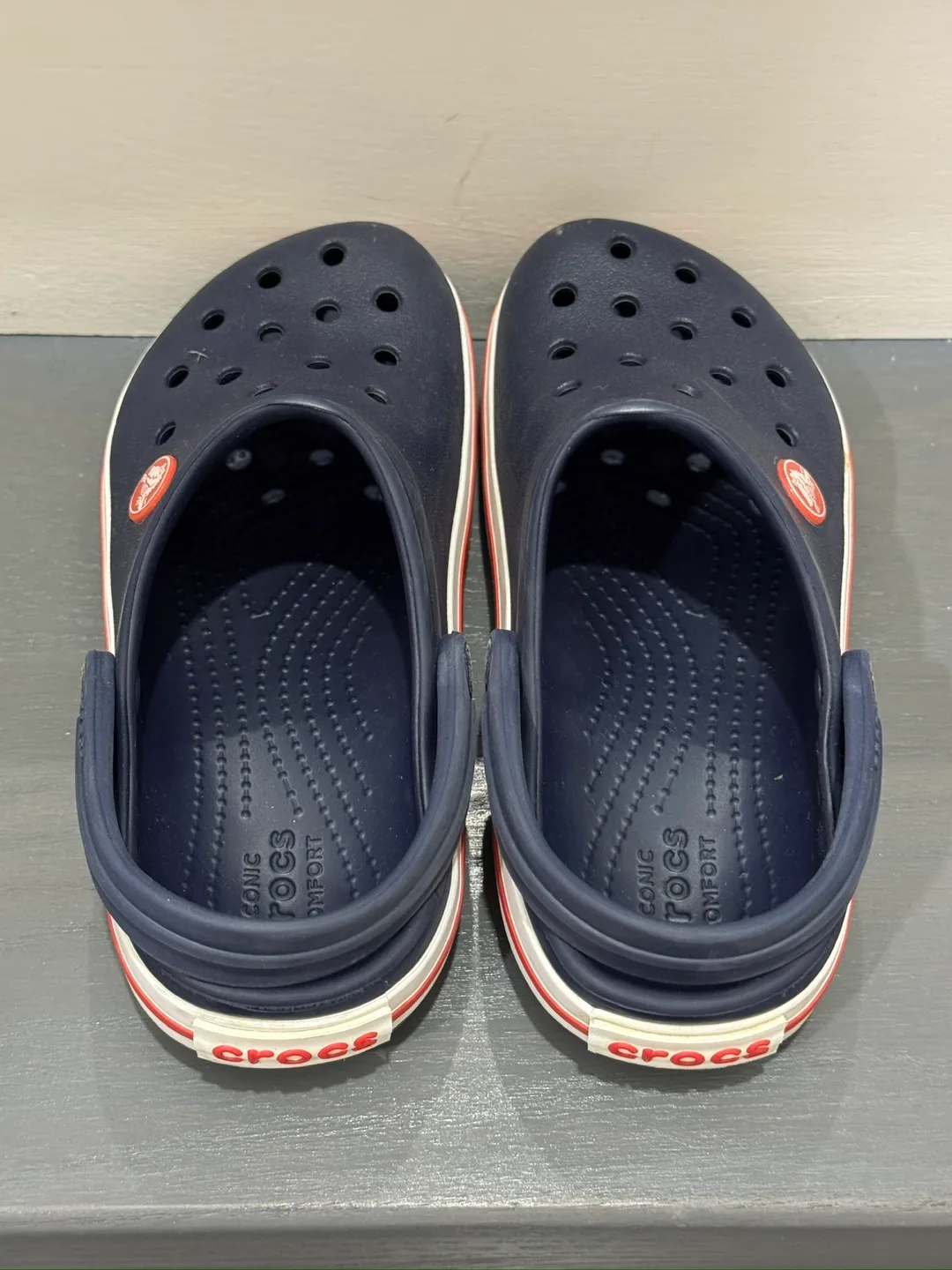 Crocs blue size 12 kids image indicator(6)