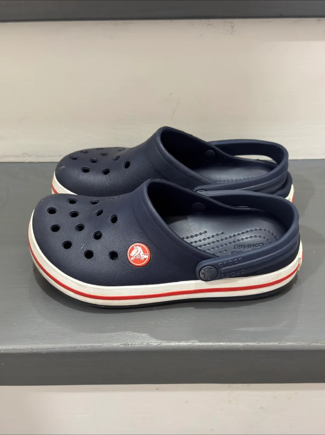 Crocs blue size 12 kids image indicator(4)