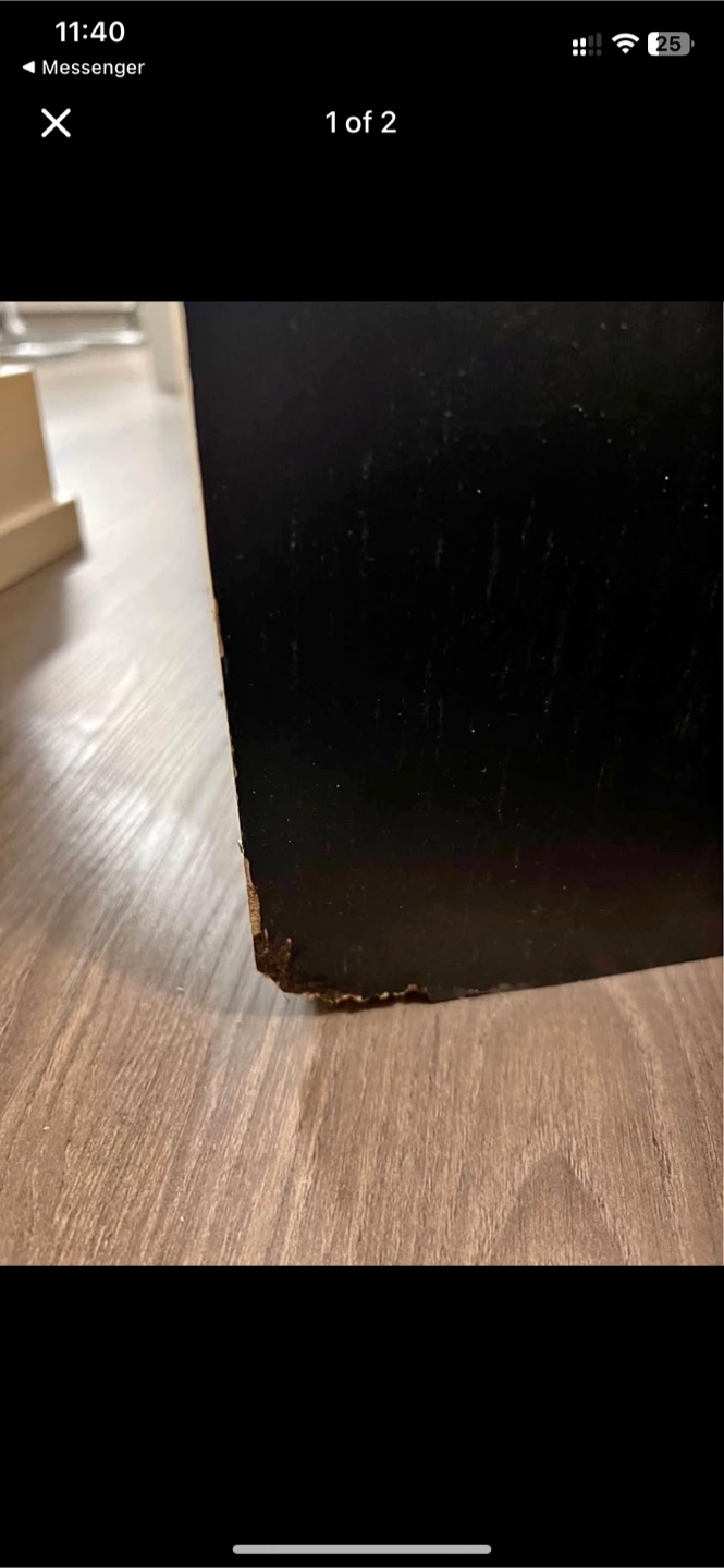 IKEA Malm Black 4-Drawer dresser - photo 2