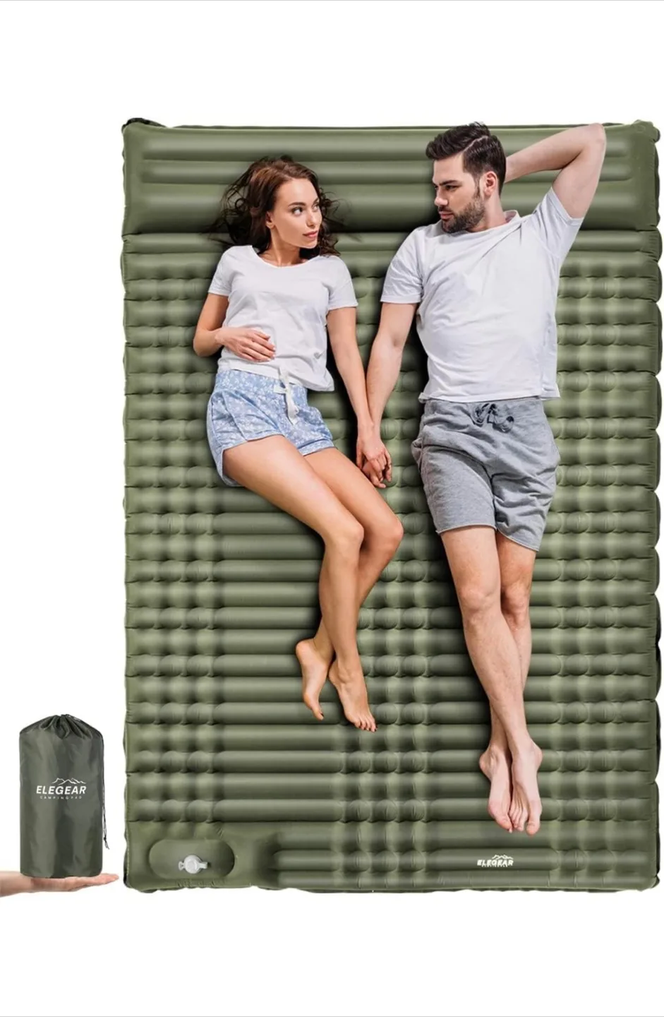 Elegear Double Camping Sleeping Pad - Portable thumbnail
