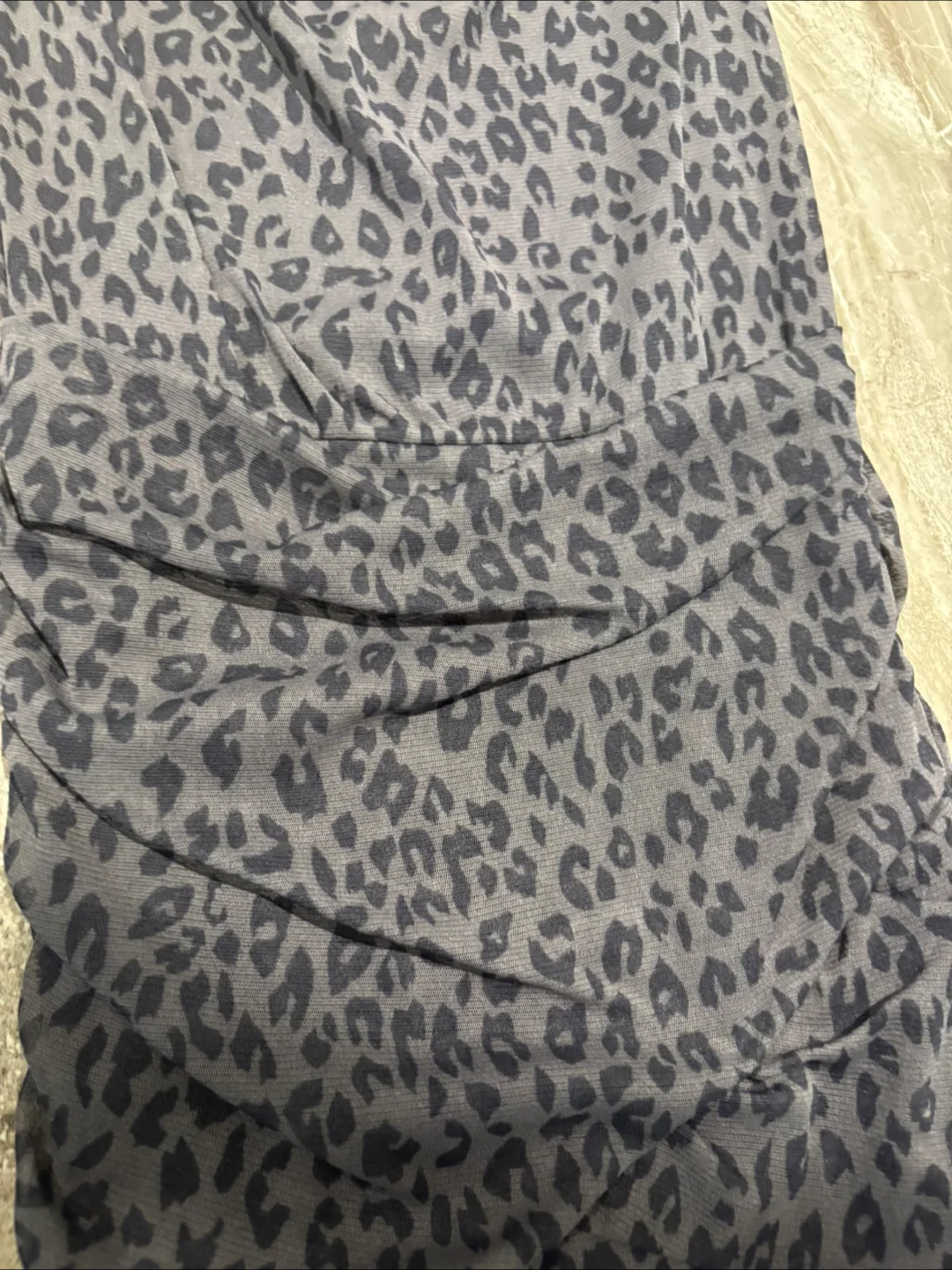 MExx Grey Leopard Print Dress - Size XS image indicator(3)