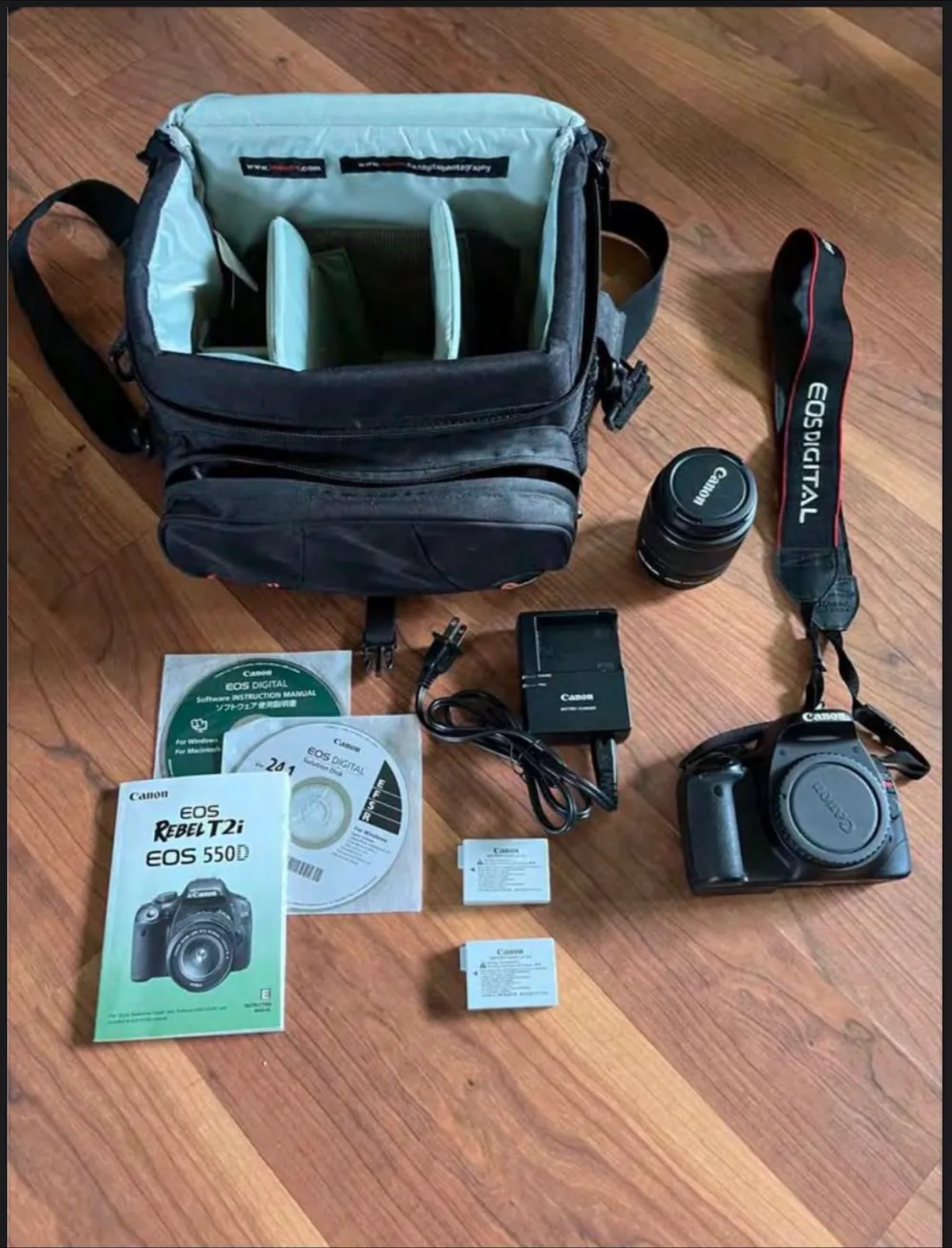 Canon EOS Rebel T2i/EOS 550D Camera Kit thumbnail