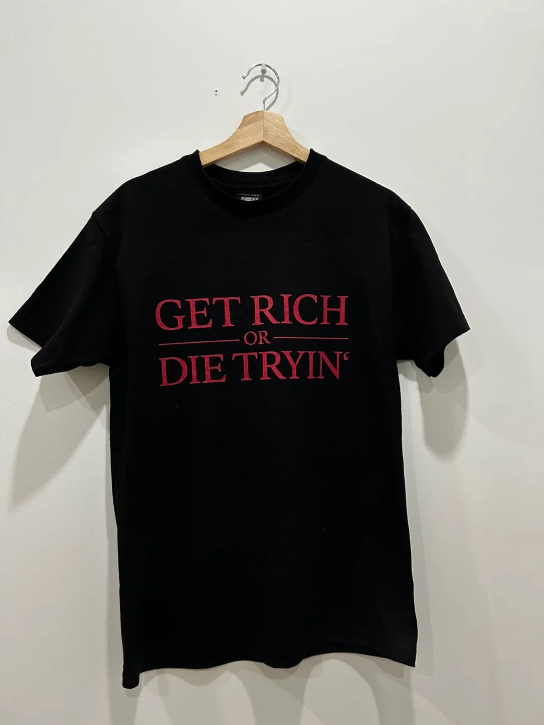 Get Rich or Die Tryin' Black T-Shirt image indicator(2)