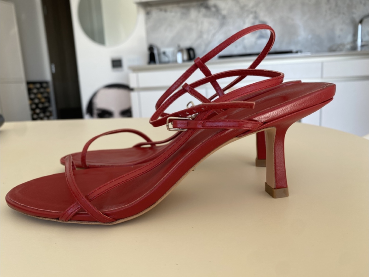 Tony Bianco Caprice Red Heels - Size 6 - photo 2
