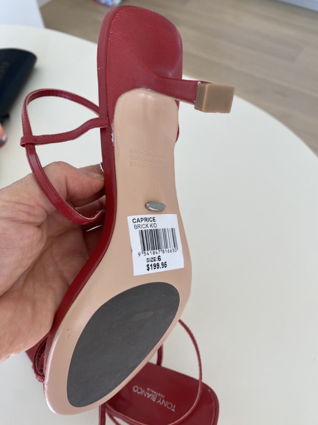 Tony Bianco Caprice Red Heels - Size 6 - photo 3