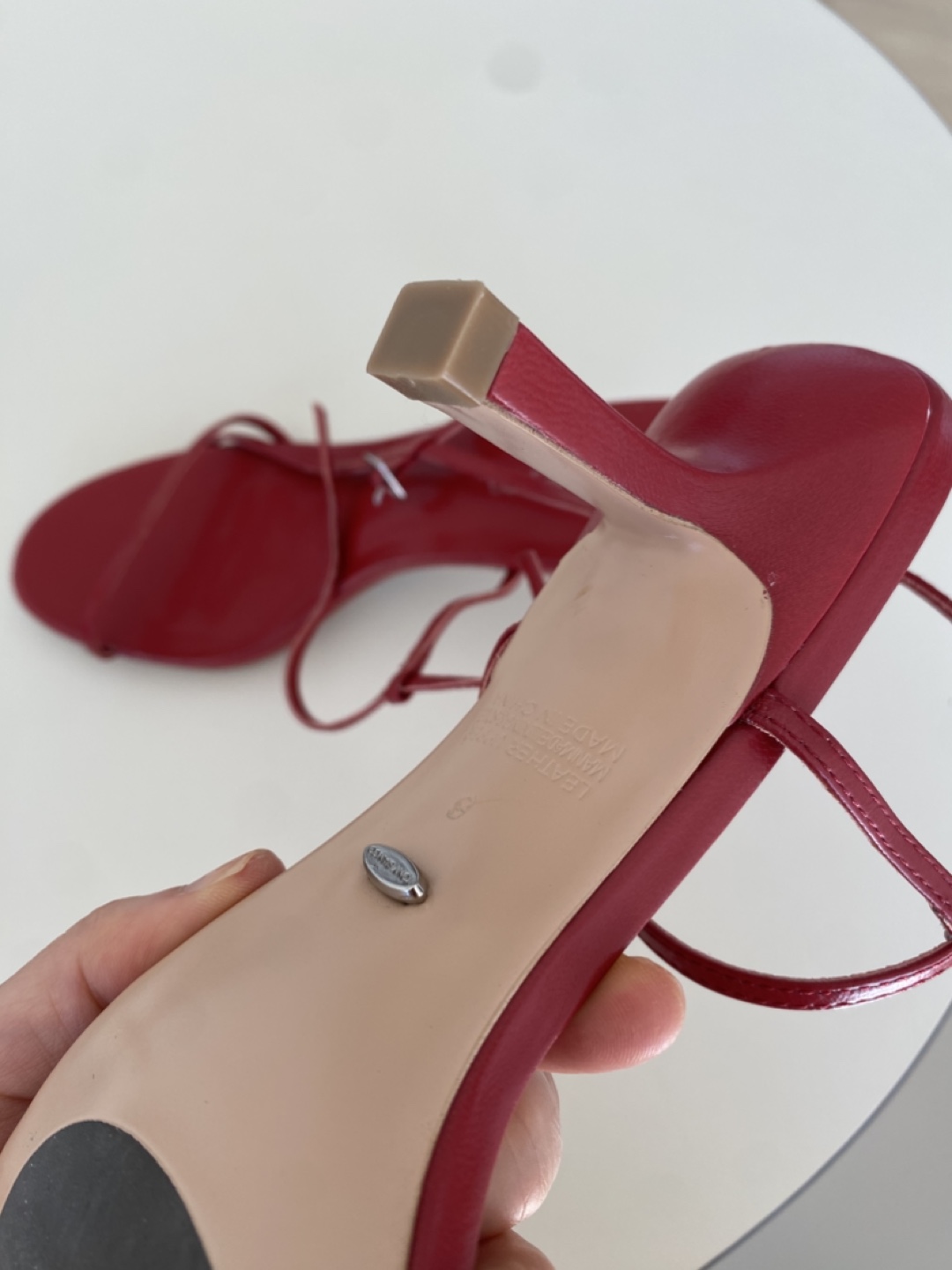 Tony Bianco Caprice Red Heels - Size 6 - photo 5
