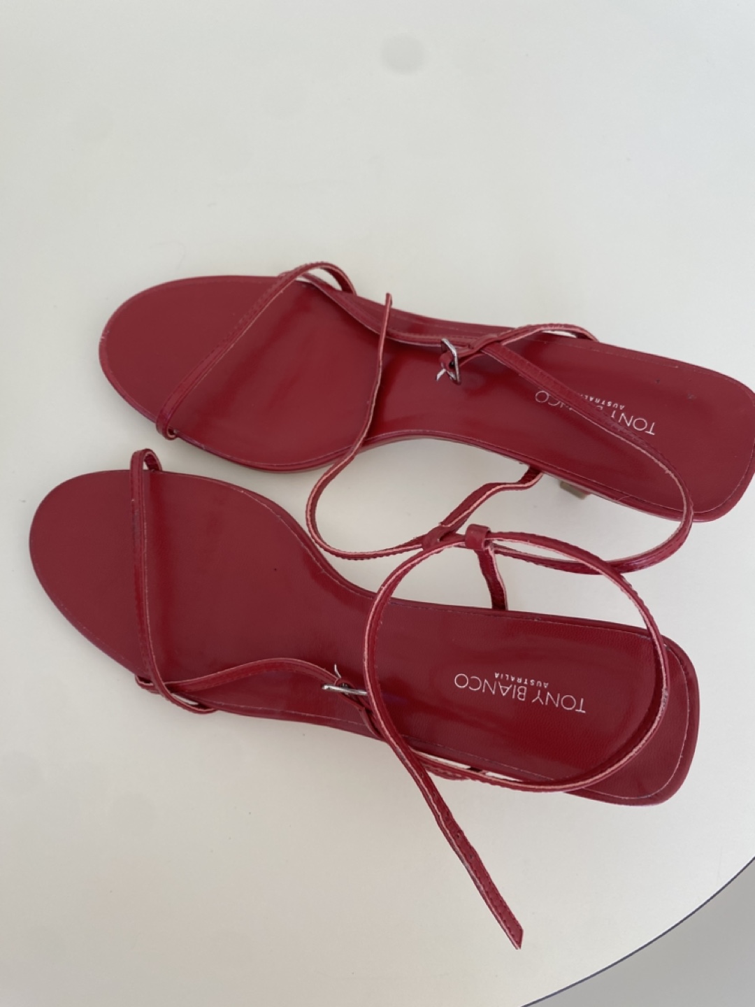 Tony Bianco Caprice Red Heels - Size 6 - photo 4