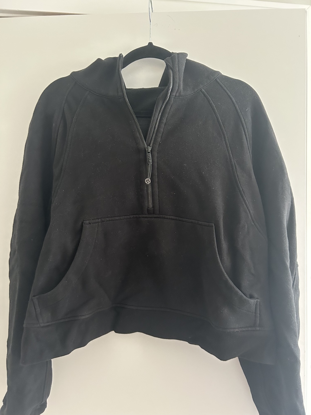Lululemon Black Half-Zip Scuba