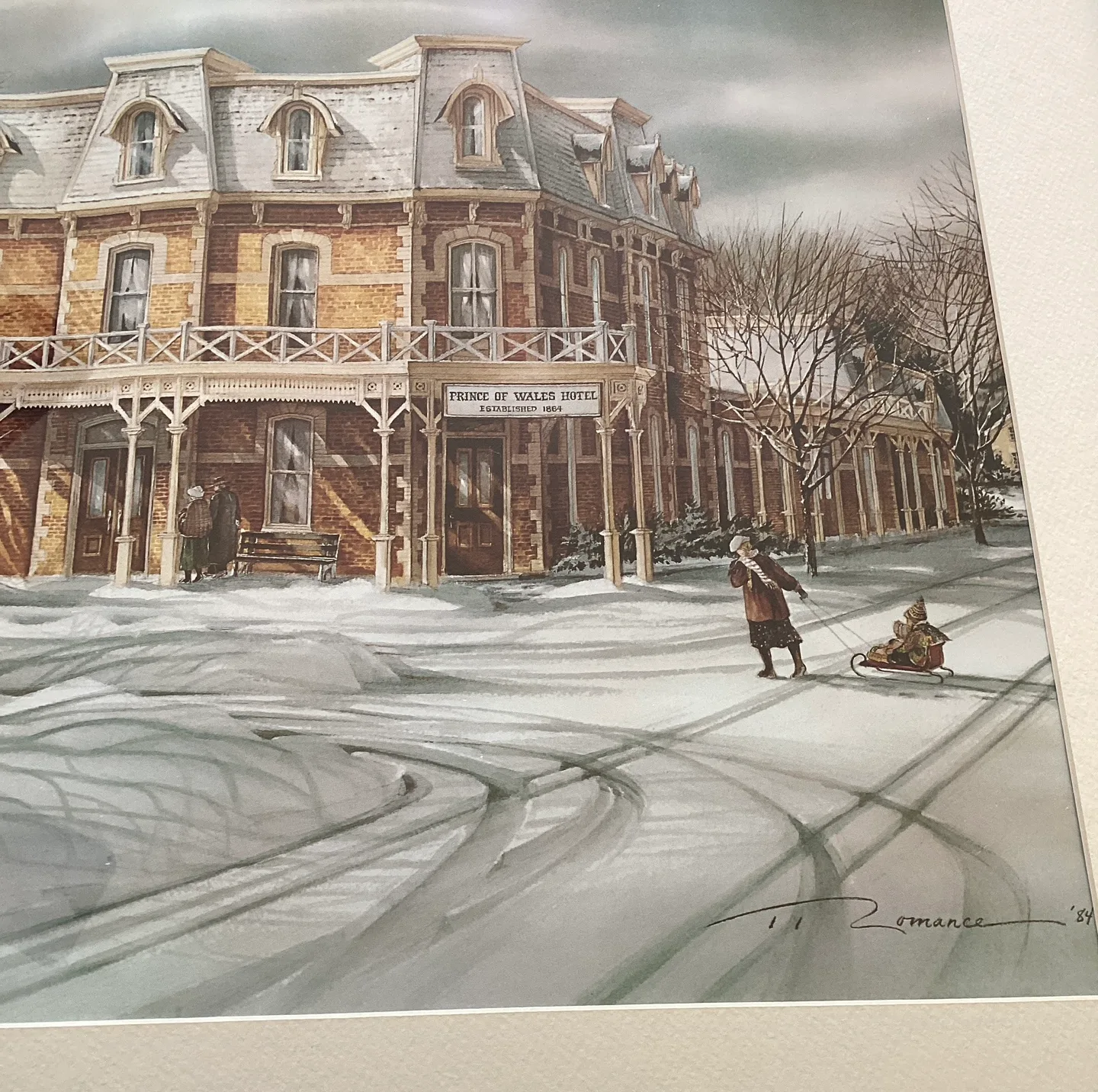 Framed Art Print: Prince of Wales Hotel image indicator(2)